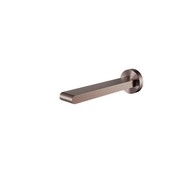 Bianca Fixed Bath Spout 200mm | Brushed Bronze gallery detail image