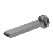 Bianca Fixed Bath Spout 200mm | Gun Metal gallery detail image