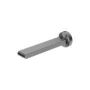 Bianca Fixed Bath Spout 200mm | Gun Metal gallery detail image