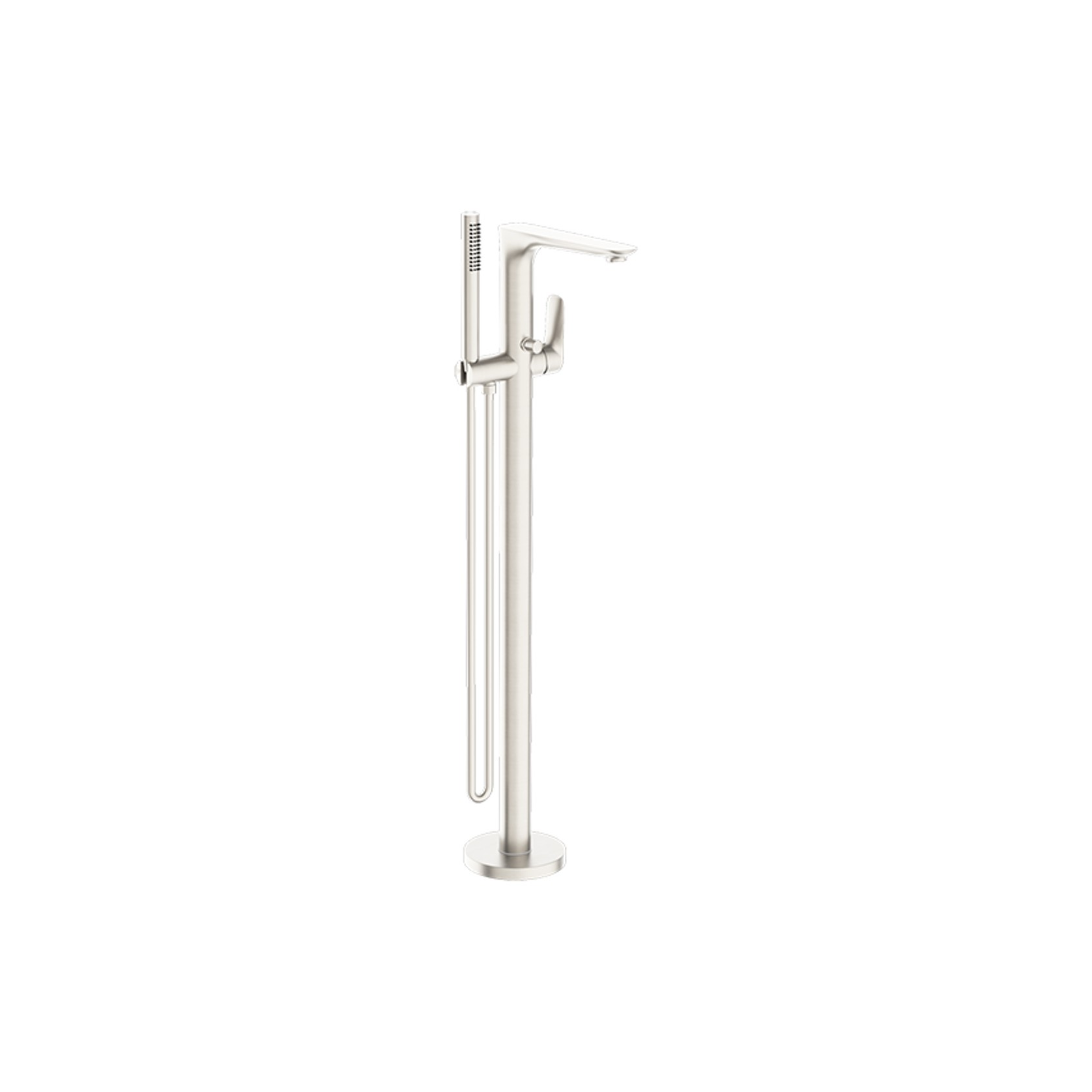 Bianca Bath Mixer & Hand Shower | Brushed Nickel gallery detail image