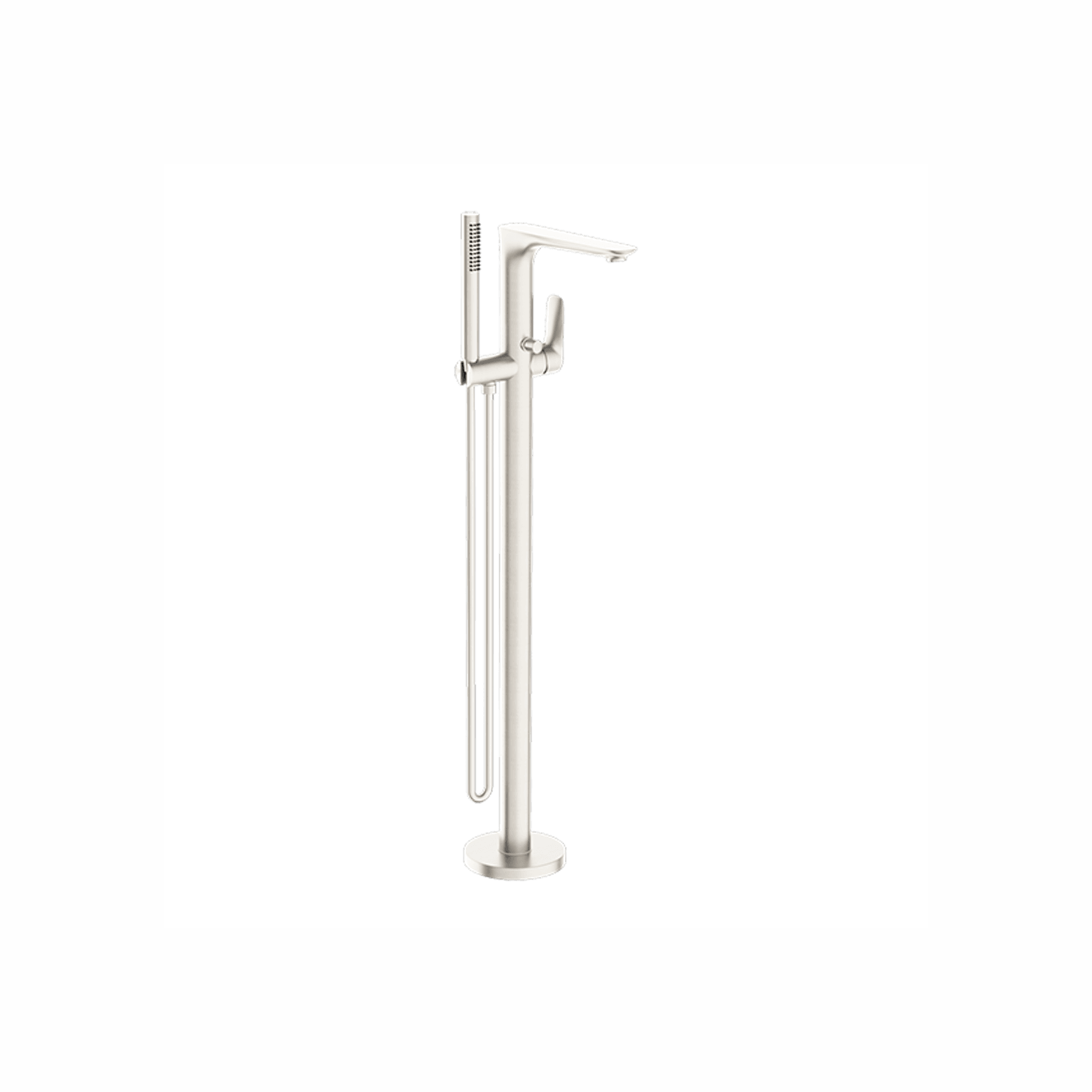 Bianca Bath Mixer & Hand Shower | Brushed Nickel gallery detail image