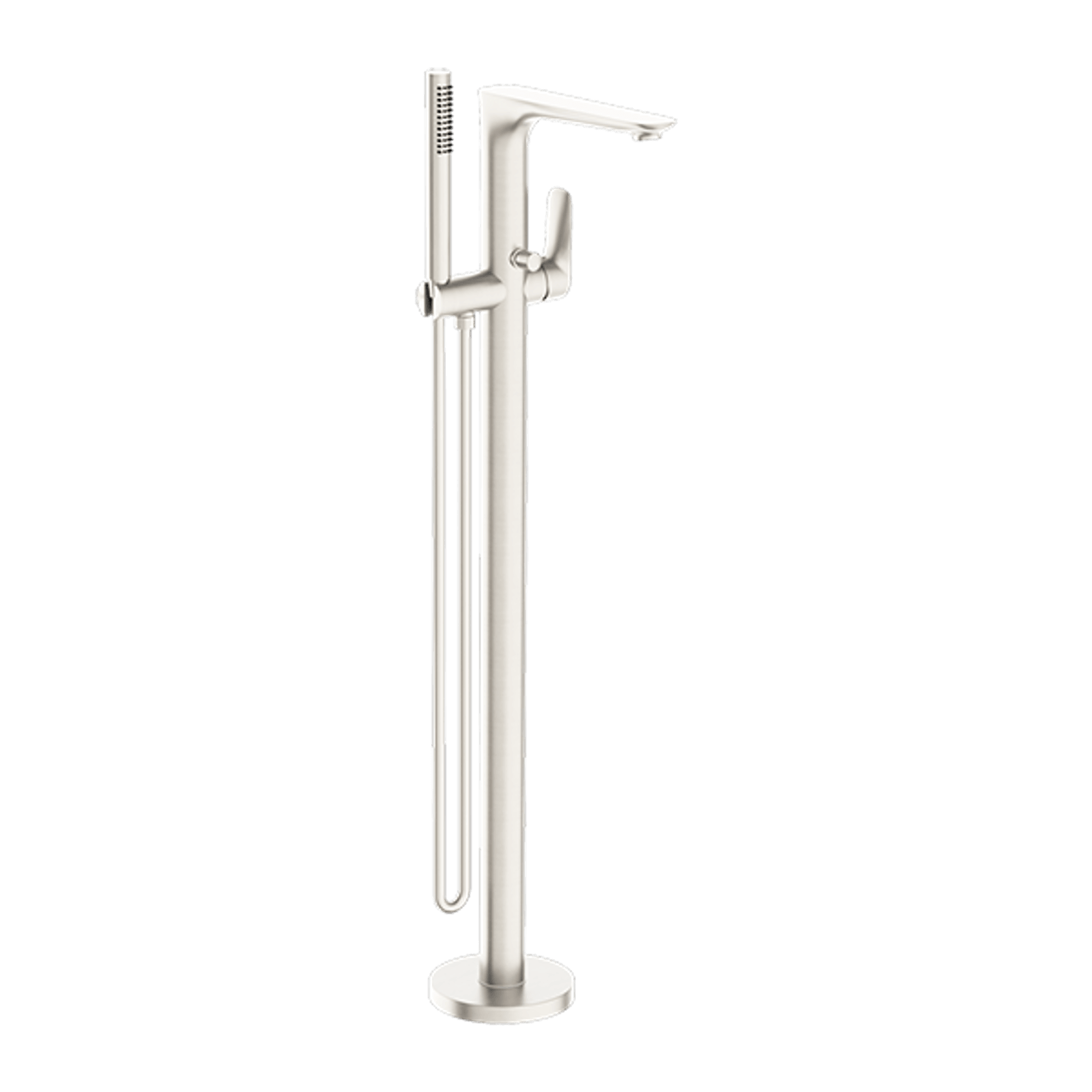 Bianca Bath Mixer & Hand Shower | Brushed Nickel gallery detail image