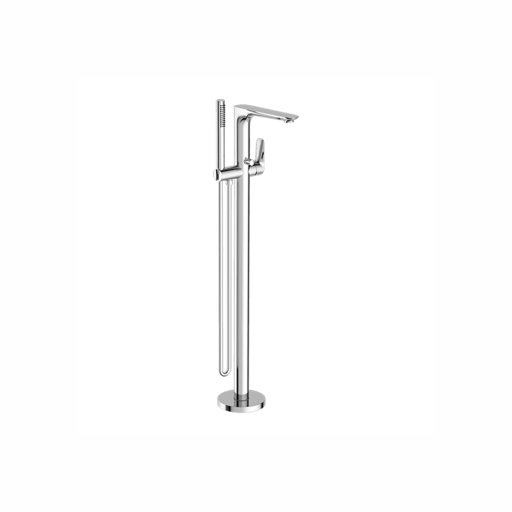 Bianca Bath Mixer & Hand Shower | Chrome gallery detail image