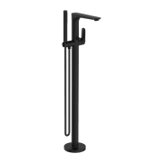 Bianca Bath Mixer & Hand Shower | Matte Black gallery detail image
