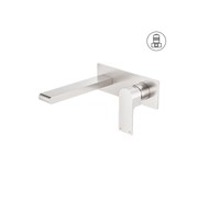 Bianca Basin/Bath Mixer 230mm | Brushed Nickel gallery detail image