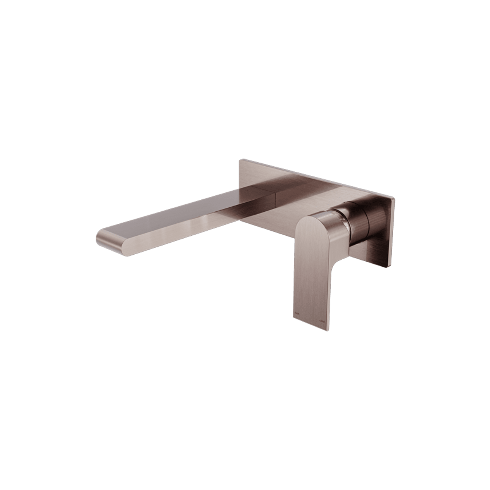 Bianca Wall Basin/Bath Mixer 187mm | Brushed Bronze gallery detail image