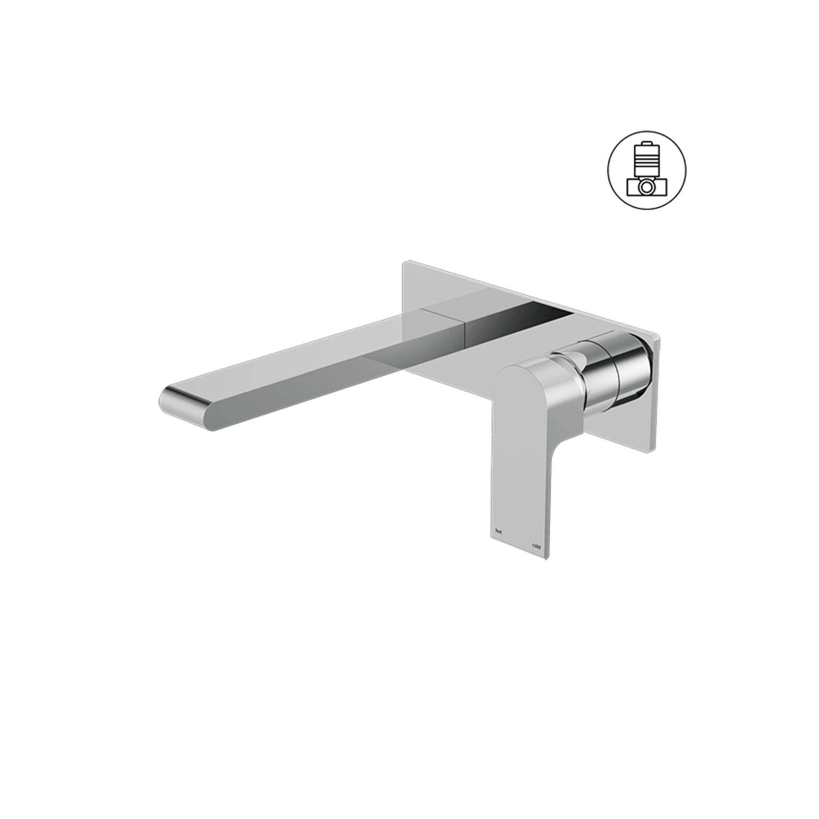 Bianca Basin/Bath Mixer 230mm | Chrome gallery detail image