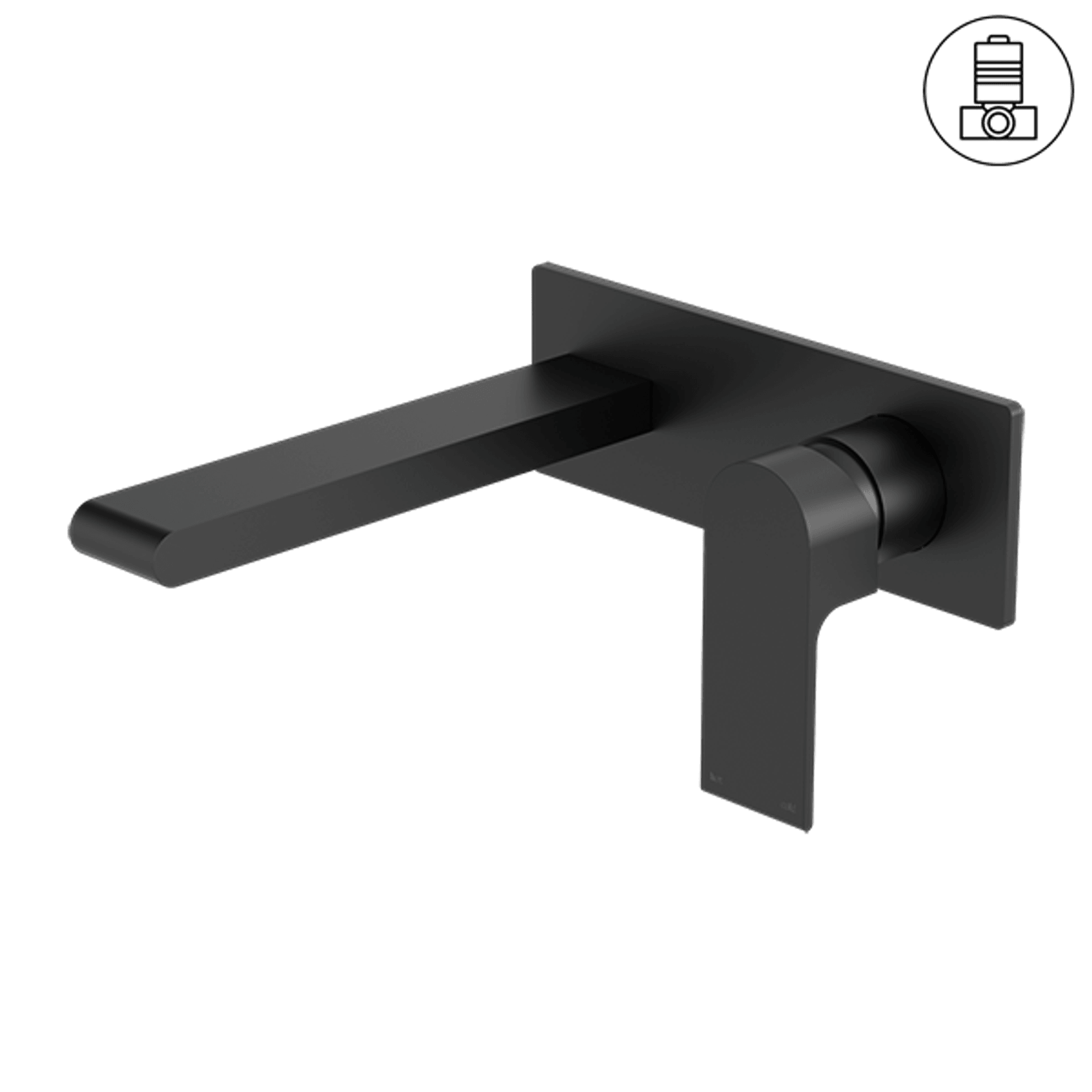 Bianca Basin/Bath Mixer 230mm | Matte Black gallery detail image