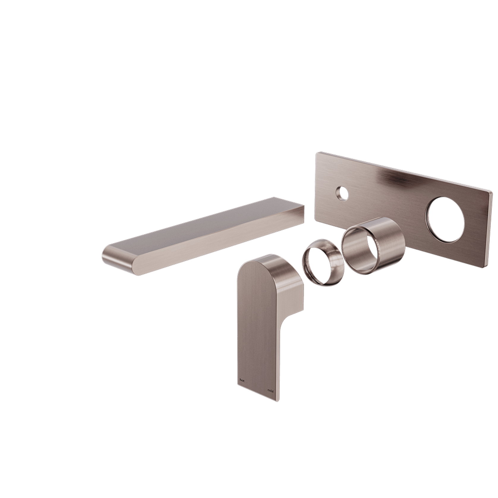 Bianca Basin/Bath Mixer 187mm Trim Kits | Brushed Bronze gallery detail image
