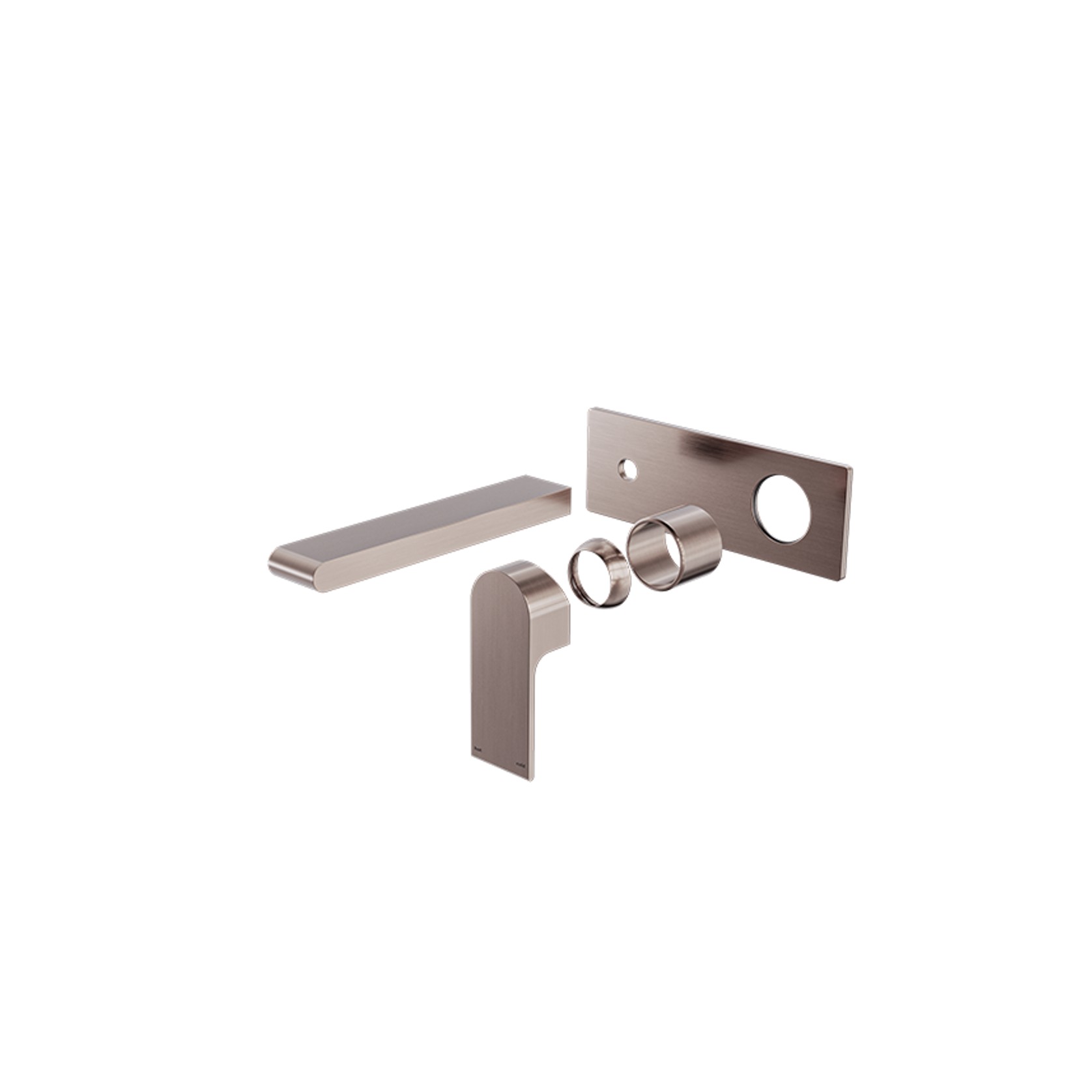 Bianca Basin/Bath Mixer 230mm Trim Kits | Brushed Bronze gallery detail image