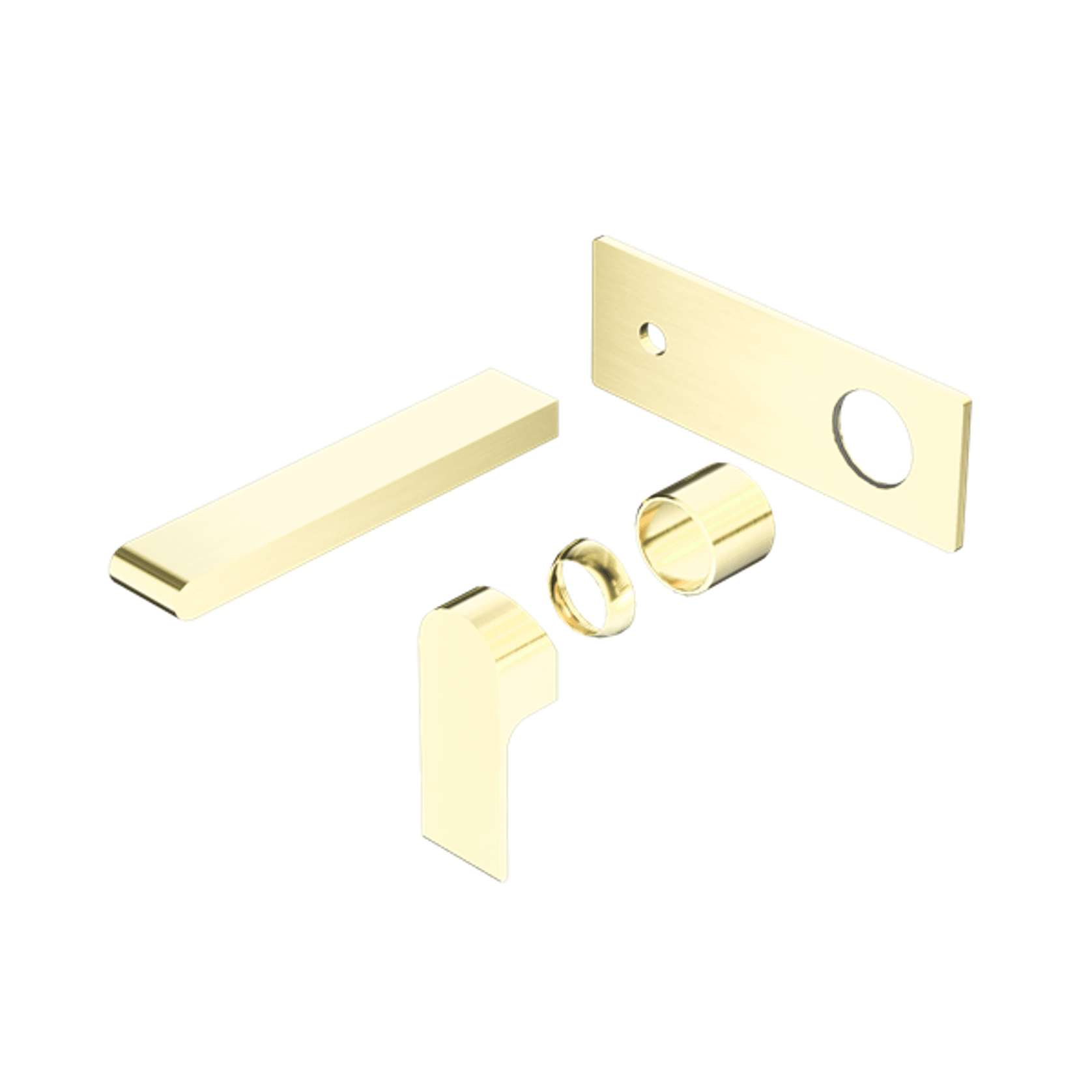 Bianca Basin/Bath Mixer 187mm Trim Kits | Brushed Gold gallery detail image