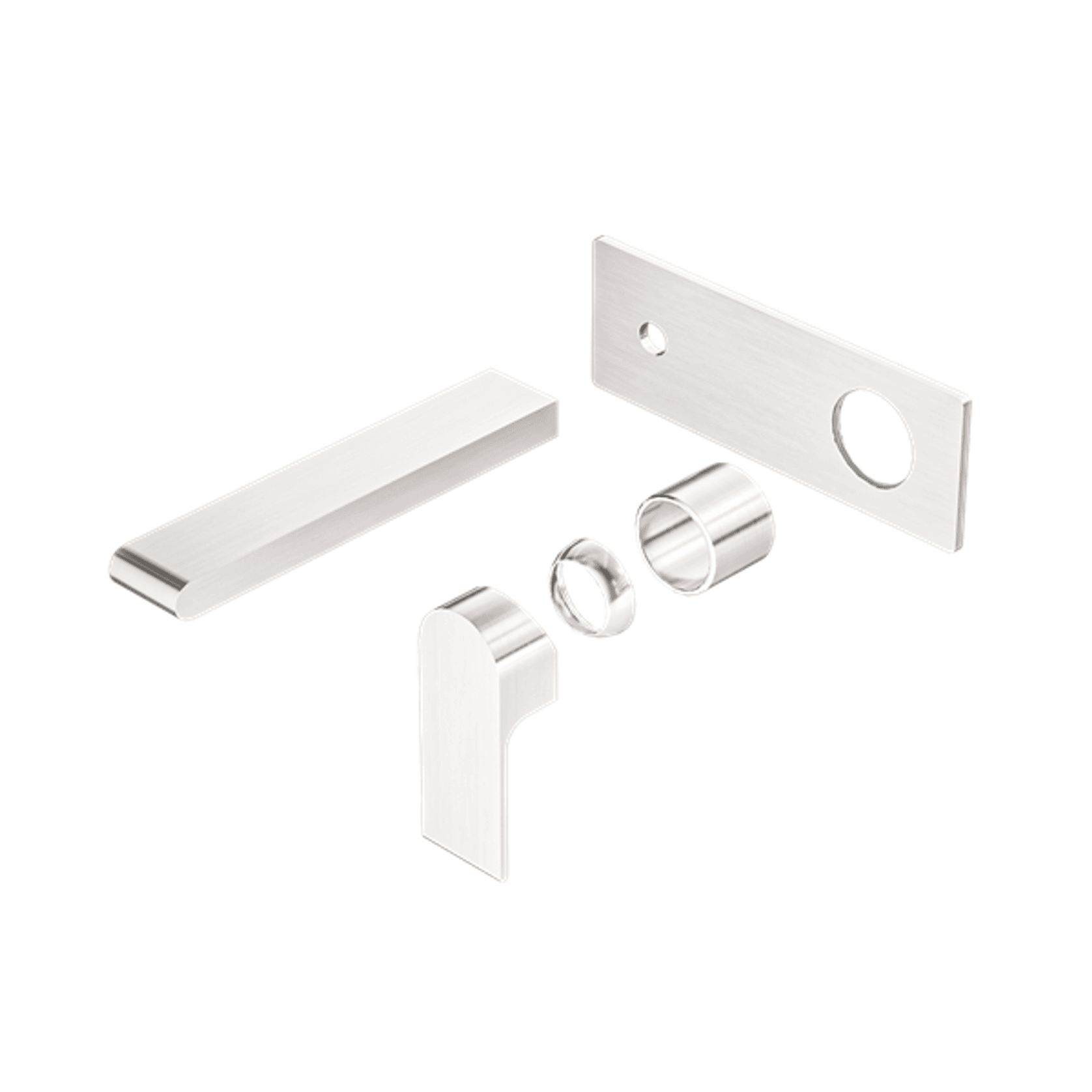 Bianca Basin/Bath Mixer 187mm Trim Kits | Brushed Nickel gallery detail image