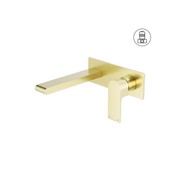 Bianca Basin/Bath Mixer 230mm | Brushed Gold gallery detail image
