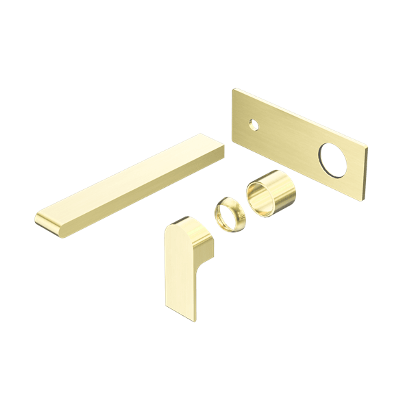 Bianca Basin/Bath Mixer 230mm Trim Kits | Brushed Gold gallery detail image