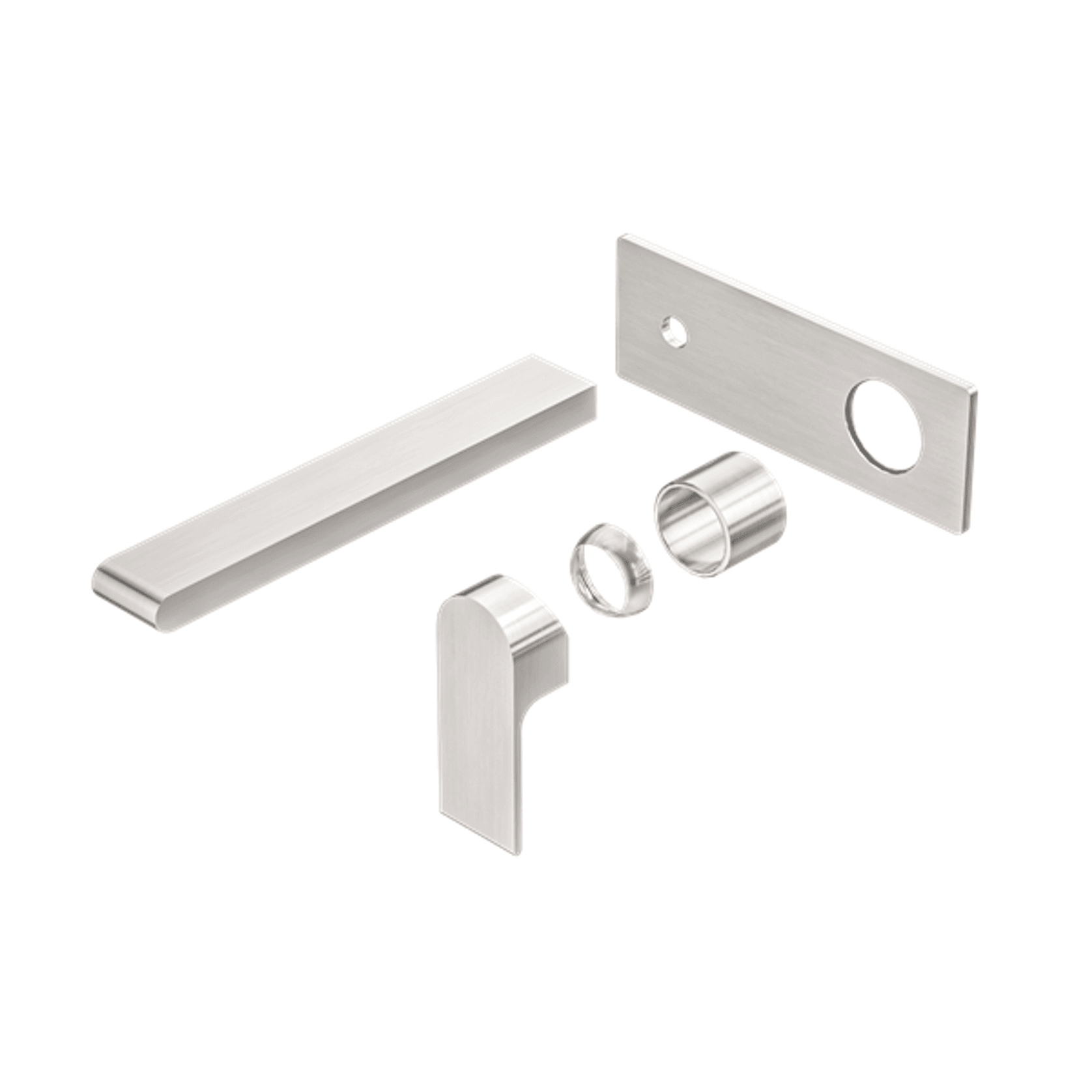 Bianca Basin/Bath Mixer 230mm Trim Kits | Brushed Nickel gallery detail image