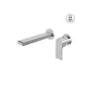 Bianca Basin/Bath Mixer Back Plate 230mm | Chrome gallery detail image