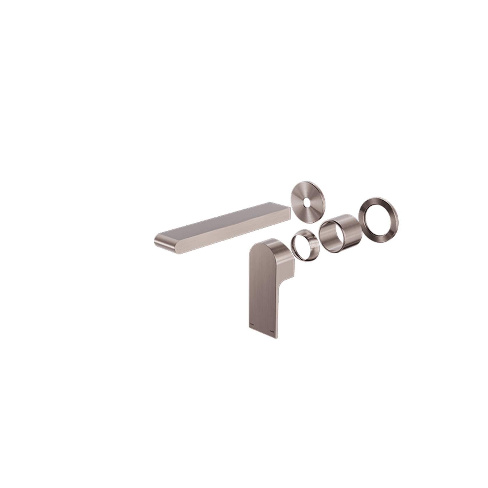 Bianca Basin/Bath Mixer Back Plate 230mm Trim Kits | Brushed Bronze gallery detail image