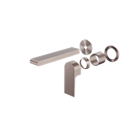 Bianca Basin/Bath Mixer Back Plate 230mm Trim Kits | Brushed Bronze gallery detail image