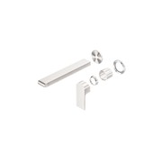 Bianca Wall Basin/Bath Mixer Separate Back Plate 230mm Trim Kits | Brushed Nickel gallery detail image