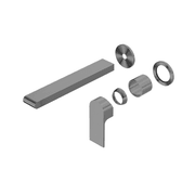 Bianca Wall Basin/Bath Mixer Separate Back Plate 230mm Trim Kits | Gun Metal gallery detail image