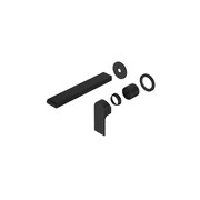 Bianca Wall Basin/Bath Mixer Separate Back Plate 230mm Trim Kits | Matte Black gallery detail image