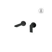 Bianca Mixer Separate Back Plate 187mm | Matte Black gallery detail image