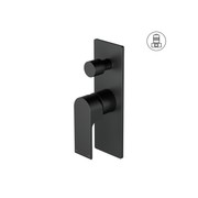 Bianca Shower Mixer & Divertor | Matte Black gallery detail image