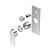 Bianca Shower Mixer & Divertor Trim Kits | Chrome gallery detail image