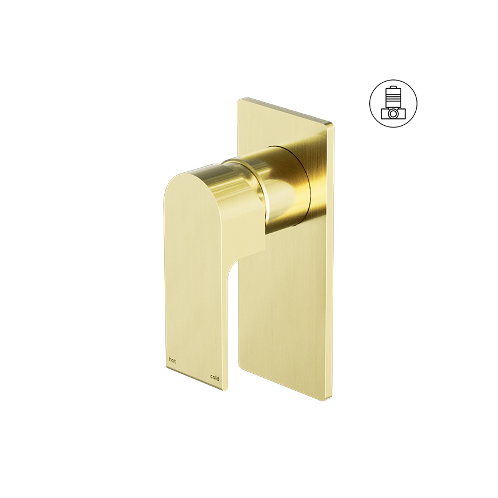 Bianca Shower Mixer | Brushed Gold gallery detail image