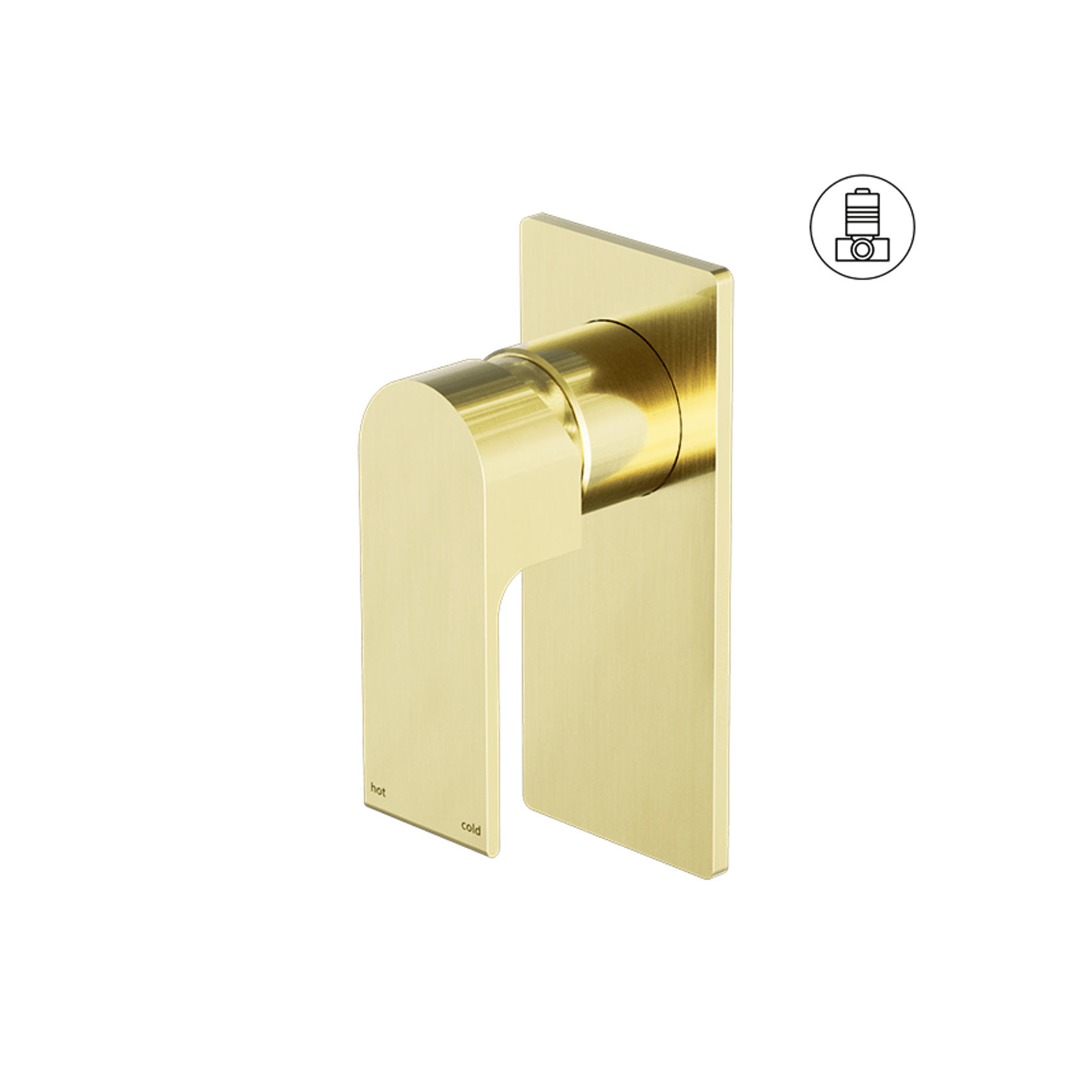 Bianca Shower Mixer | Brushed Gold gallery detail image