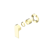 Bianca Shower Mixer 80mm Plate Trim Kits | Brushed Gold gallery detail image