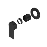 Bianca Shower Mixer 80mm Plate Trim Kits | Matte Black gallery detail image
