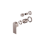 Bianca Shower Mixer & Divertor Back Plate | Brushed Bronze gallery detail image