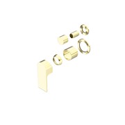 Bianca Shower Mixer & Divertor Back Plate | Brushed Gold gallery detail image