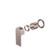 Bianca Shower Mixer 60mm Plate Trim Kits | Brushed Bronze gallery detail image