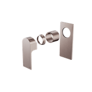 Bianca Shower Mixer Trim Kits | Brushed Bronze gallery detail image