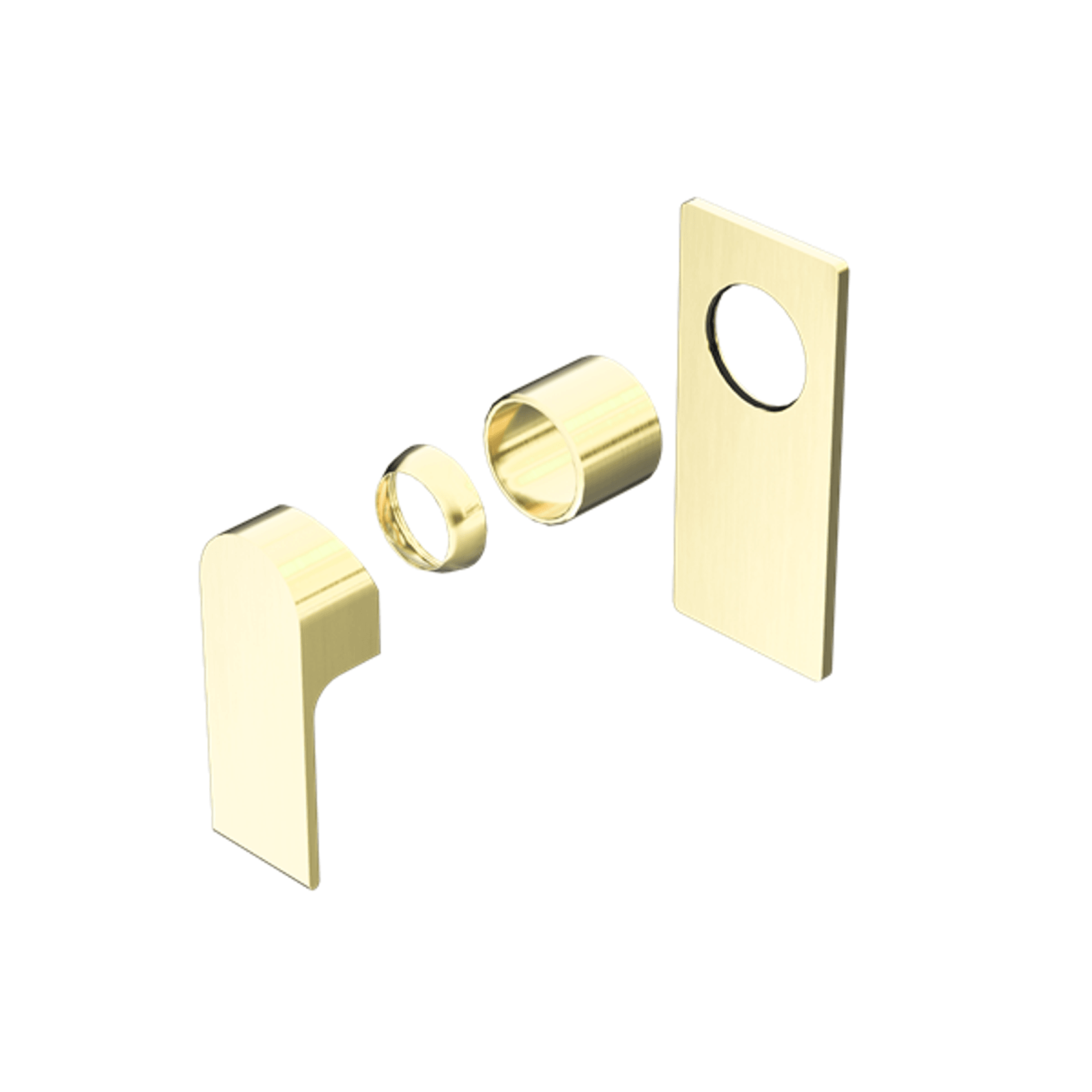 Bianca Shower Mixer Trim Kits | Brushed Gold gallery detail image
