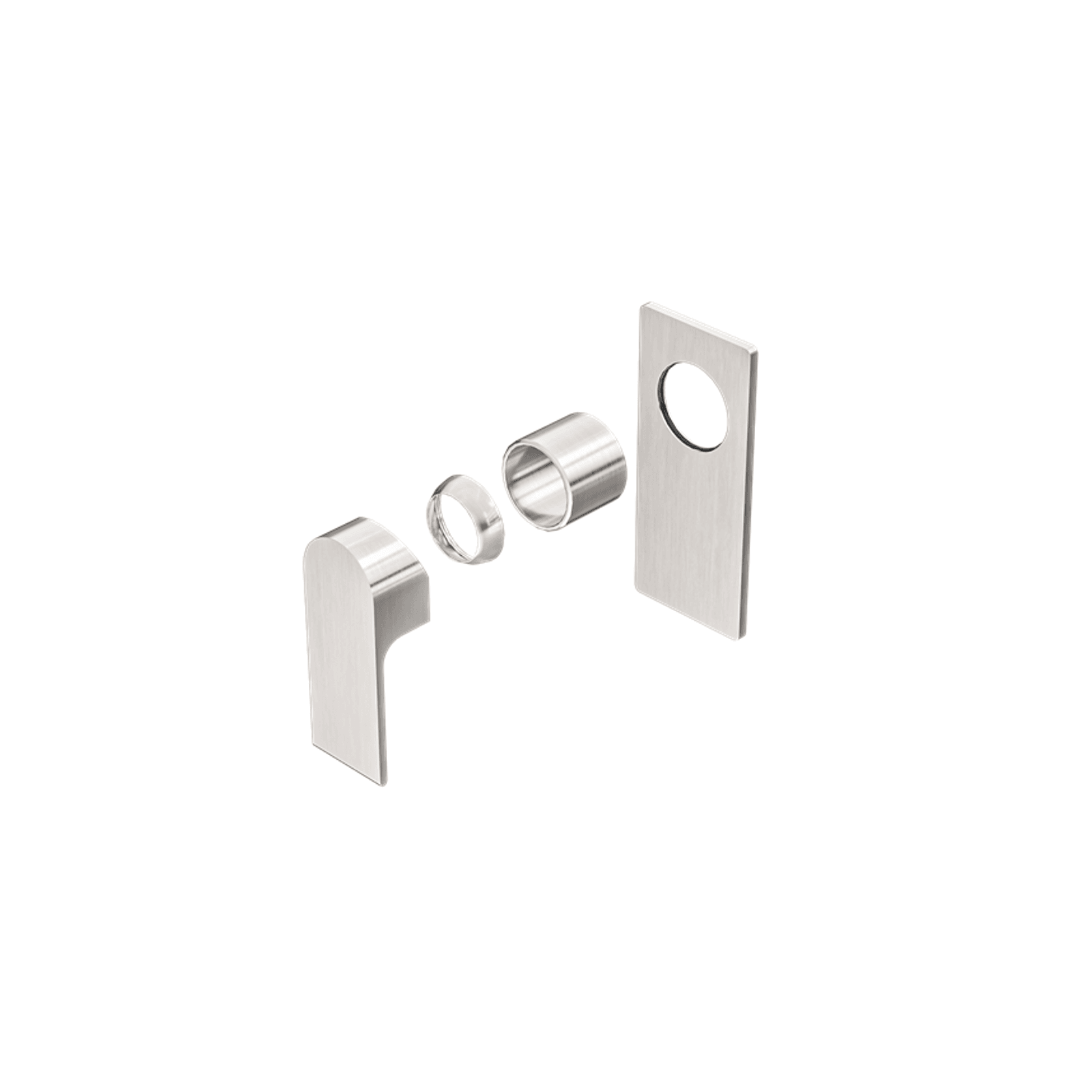 Bianca Shower Mixer Trim Kits | Brushed Nickel gallery detail image