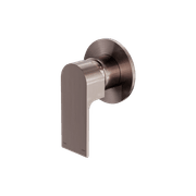 Bianca Shower Mixer 80mm Plate | Brushed Bronze gallery detail image