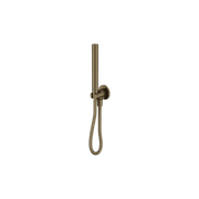 Slim Shower On Bracket II Tumbled Antique Brass gallery detail image