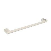 Celia Single Towel Rail 600mm Brushed Nickel gallery detail image