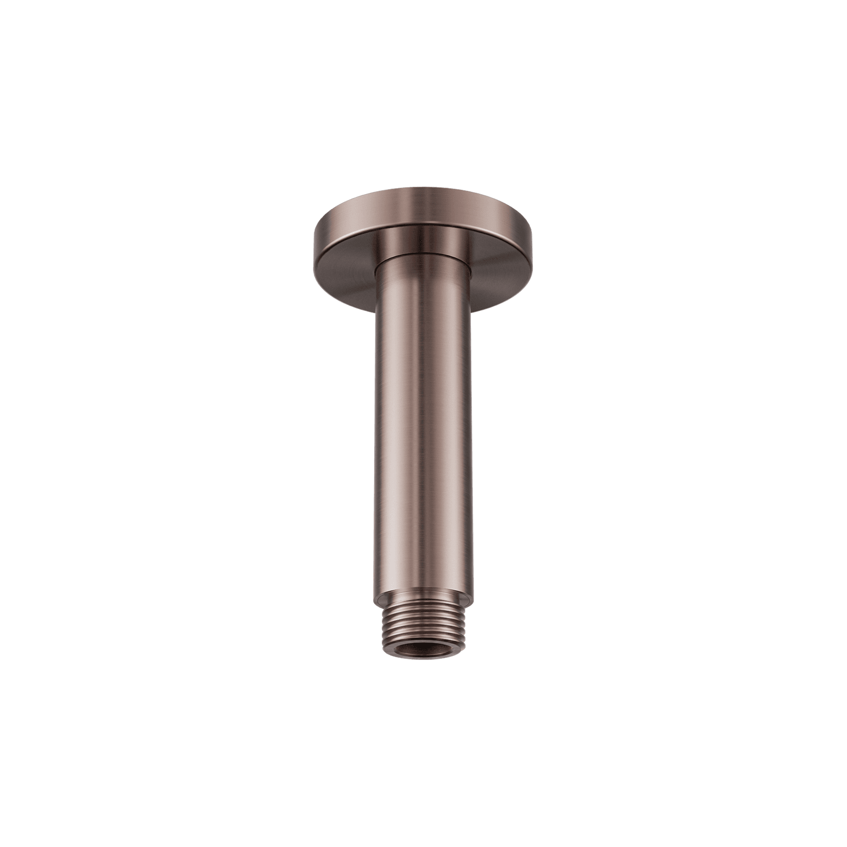 Round Ceiling Arm 100mm Length Brushed Bronze gallery detail image