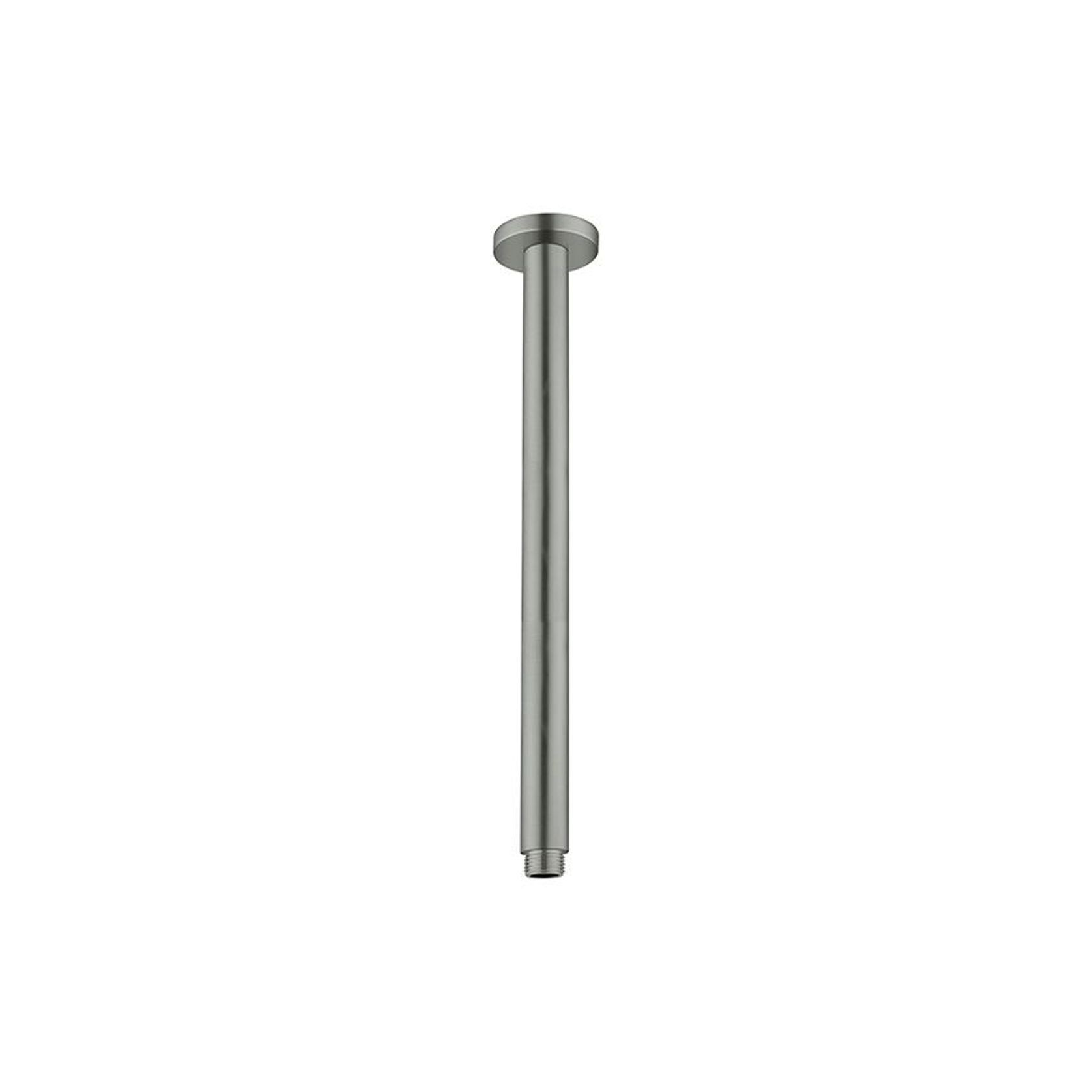Round Ceiling Arm 300mm Length Graphite gallery detail image
