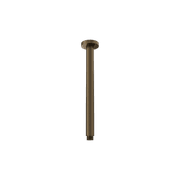 Round Ceiling Arm 300mm Length Tumbled Antique Brass gallery detail image