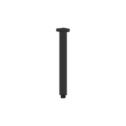 Square Ceiling Arm 450mm Length Matte Black gallery detail image