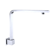 Square Swivel Shower Arm Chrome gallery detail image
