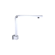 Square Swivel Shower Arm Chrome gallery detail image