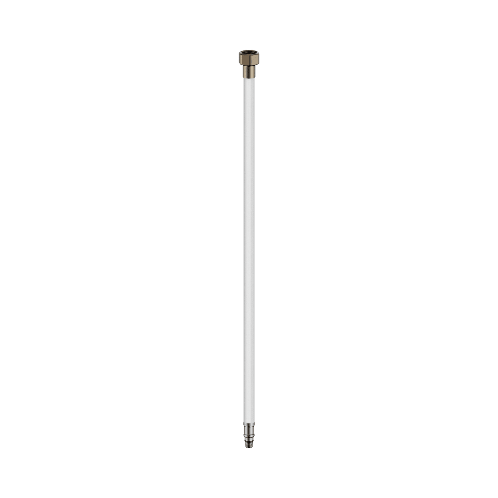 Premium Flexible Mixer Tap Hose Pair Brushed Bronze gallery detail image