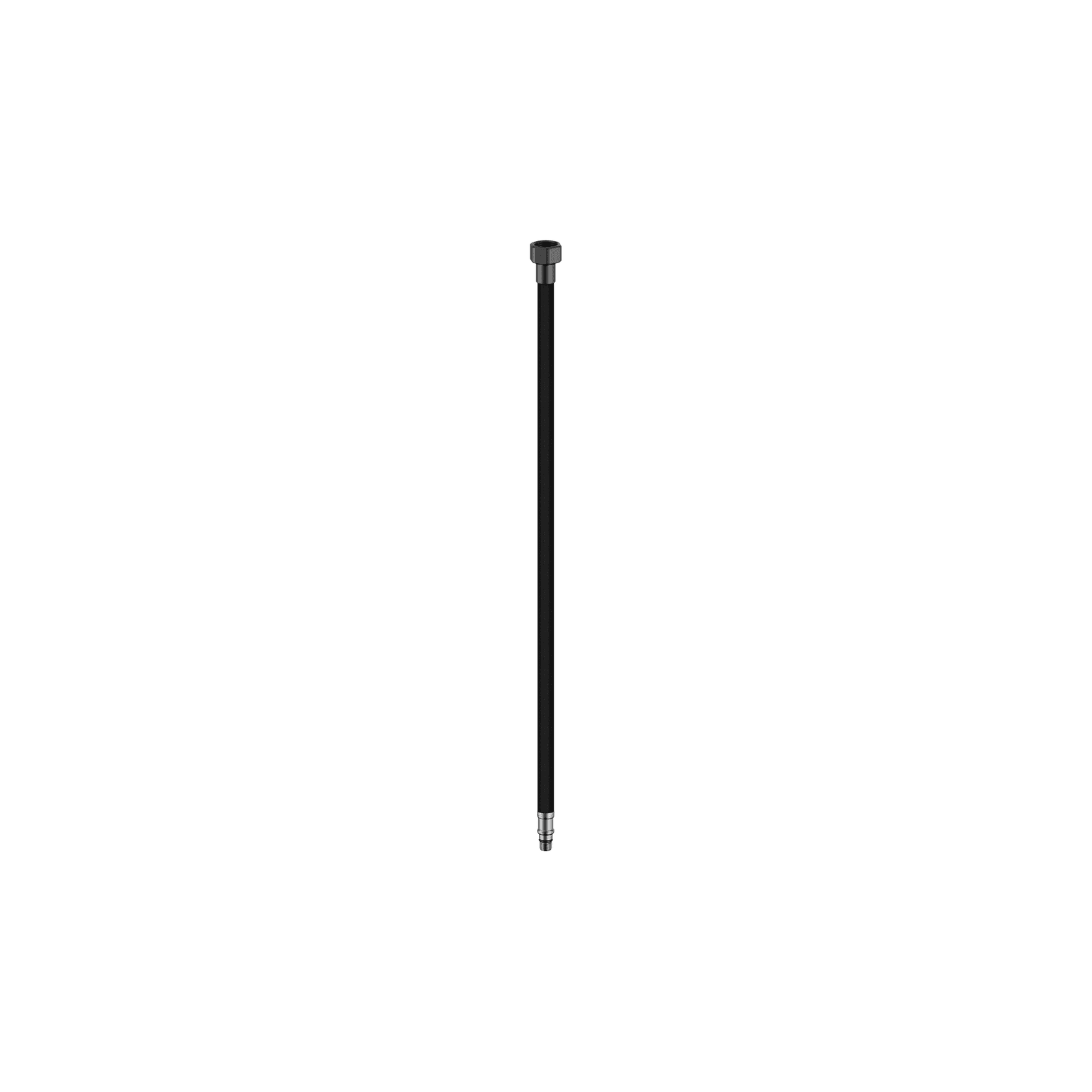 Premium Flexible Mixer Tap Hose Pair Gun Metal gallery detail image