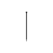 Premium Flexible Mixer Tap Hose Pair Matte Black gallery detail image